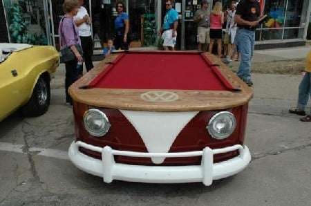 Volkswagen Bus-Pool freak