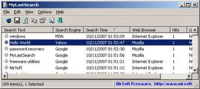 Mylastsearch