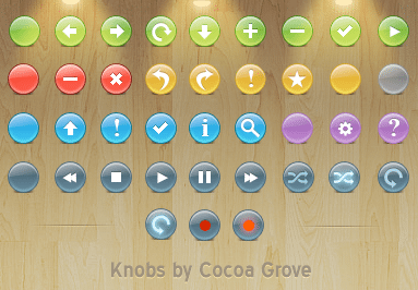 Knob Buttons