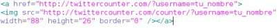 Twitcounter