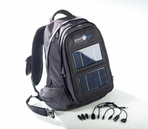 Kyoto, mochila con paneles solares