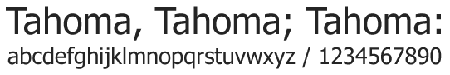 tahoma
