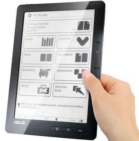 asus dr 900 e book reader