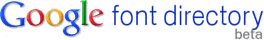 font directory logo beta