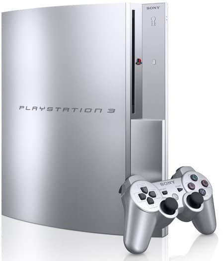 playstation 3 silver thumb