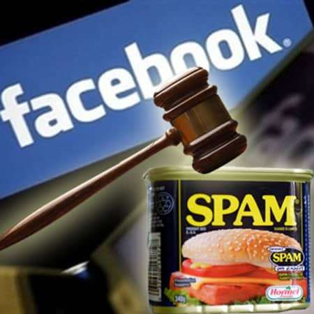 incubaweb facebook filtros spam paginas