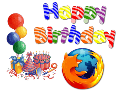 Firefox - Cumpleaños Firefox Cumpleaños