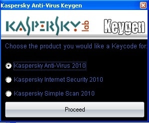 Kaspersky Generador de claves