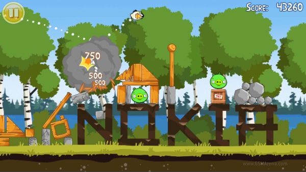 gsmarena 001 New Angry Birds edition becomes a Nokia exclusive gameplay involves some NFC magic