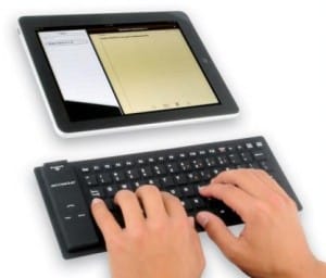 scosche freekey waterproof bluetooth keyboard with ipad teclado bluetooth impermeable scosche freekey