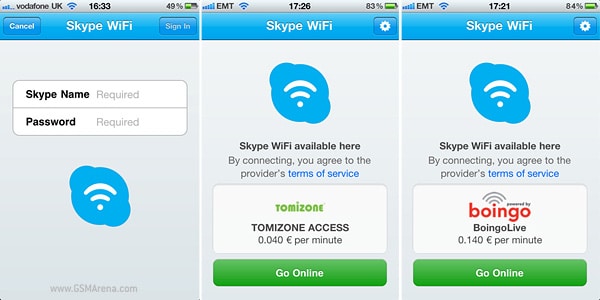 gsmarena 001 Skype Wi Fi lets you pay for Wi Fi hotspots by the minute, get a free hour only this weekend