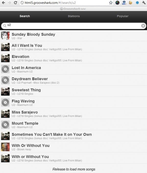 Grooveshark
