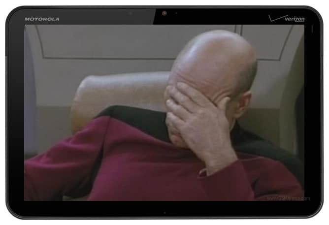 motorola xoom problemas