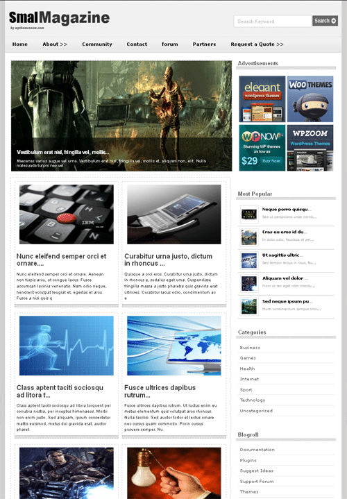 plantillas wordpress smallmagazine