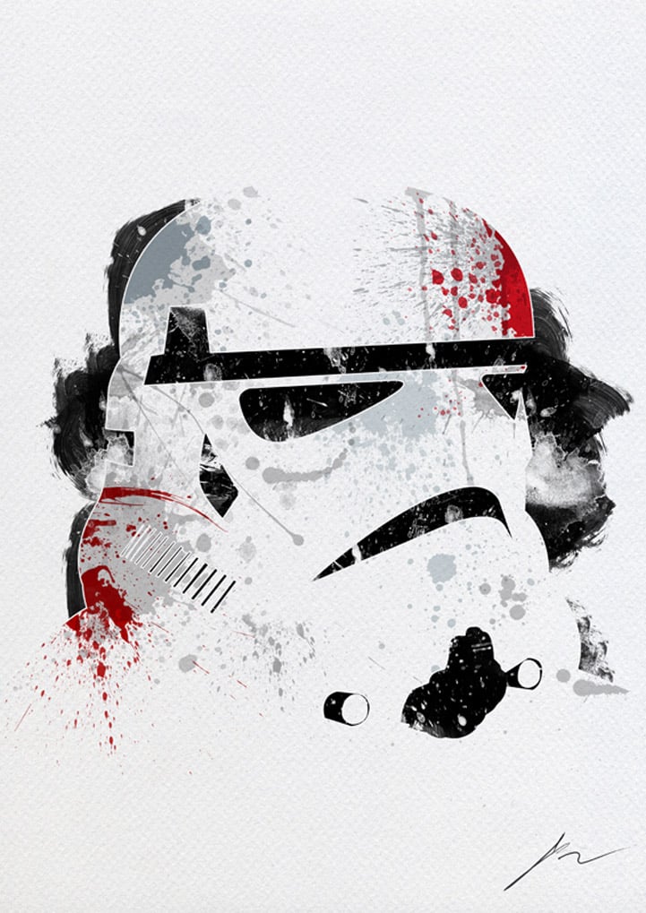 posters abstractos star wars tropper