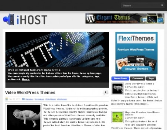 tema Wordpress ihost