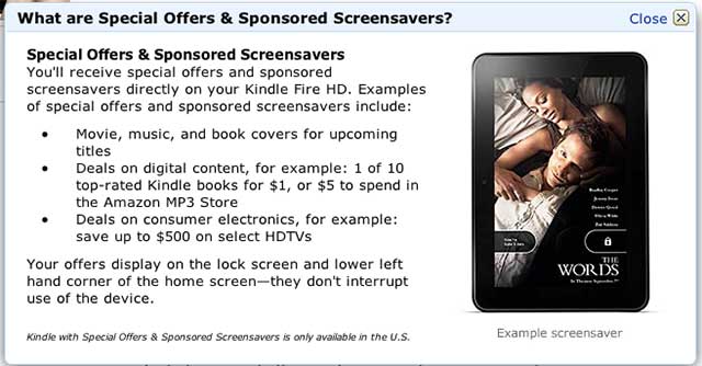 Amazon Special Offers