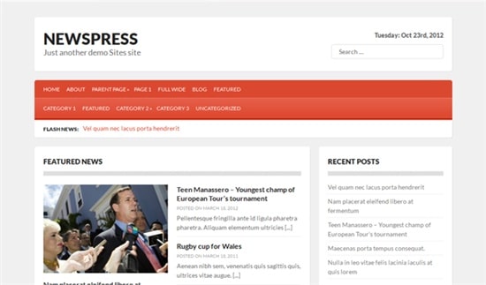 newspress-theme-gratis