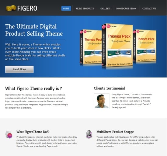 figero-theme-gratis