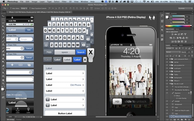 Photoshop e Illustrator ya soportan Retina Display