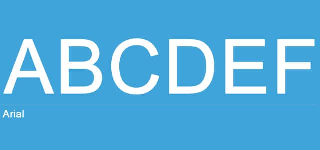 Sans-serif