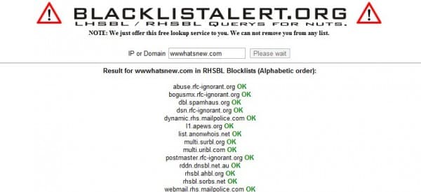 BlackListAlert