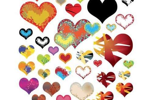hearts-set