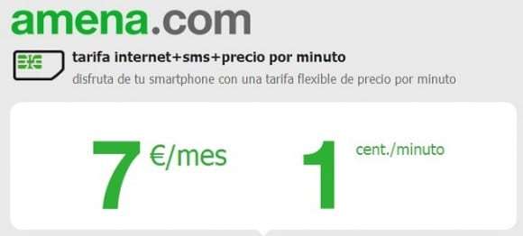 tarifas nuevas de amena