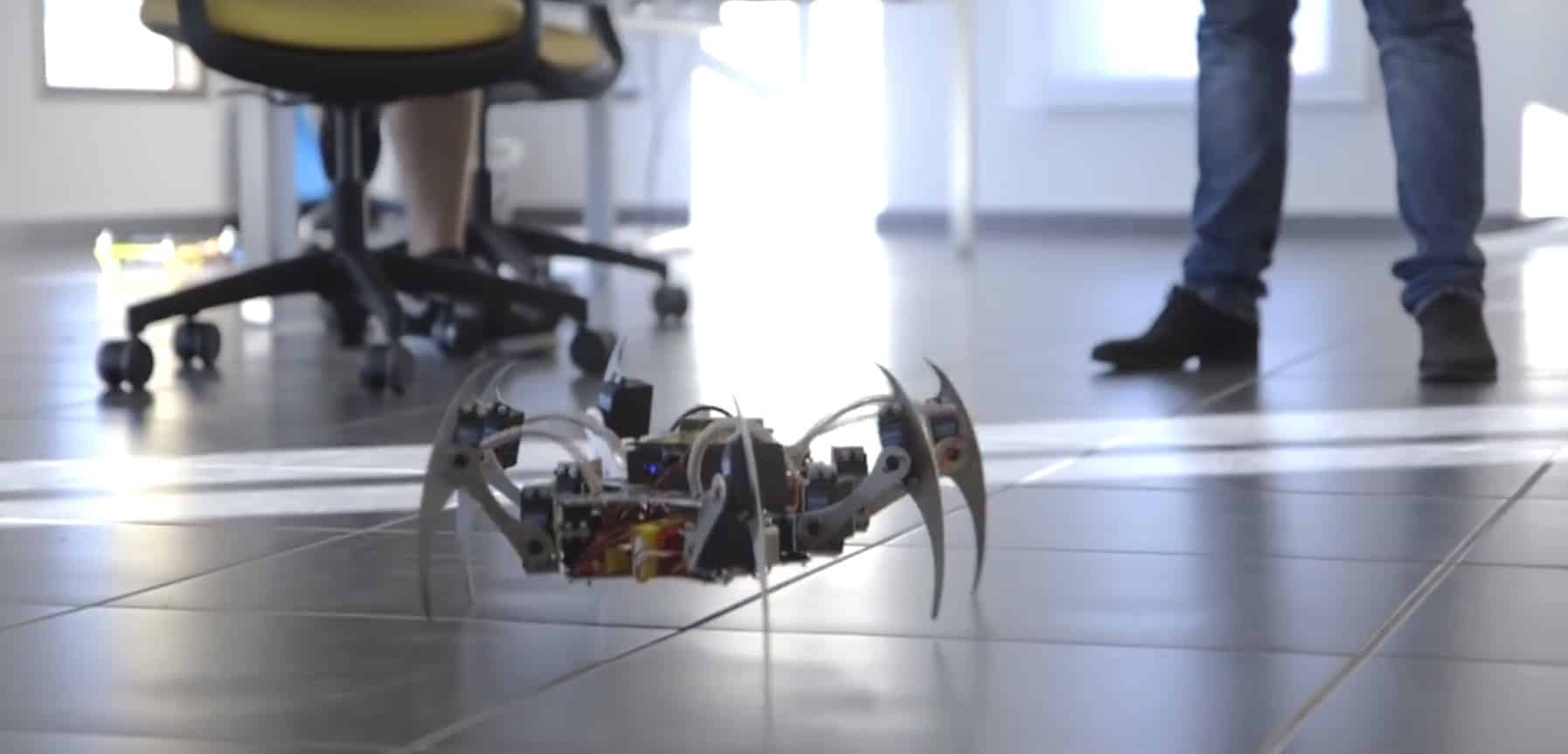 Arañas robóticas