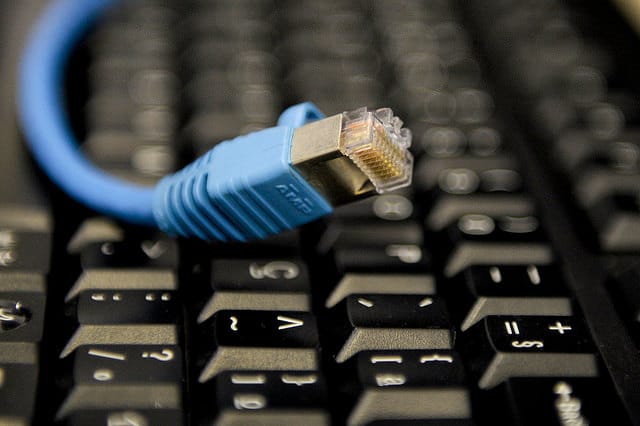 Cable conexión a Internet