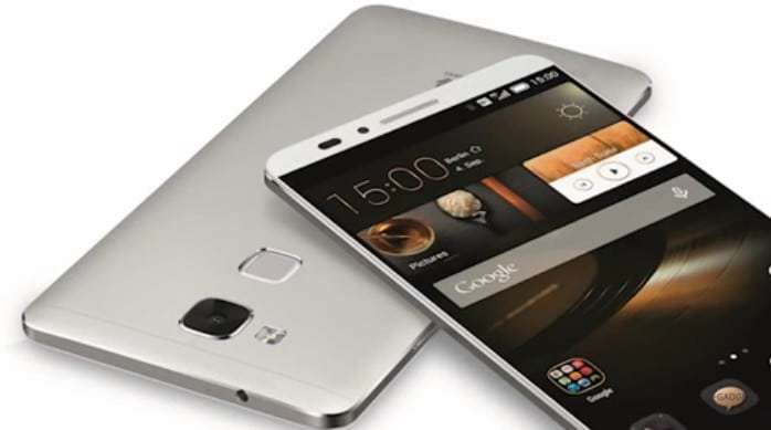 Huawei Mate 8 con huella dactilar trasera