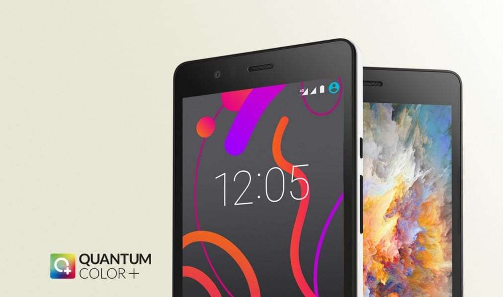 BQ Aquaris E5s - quantum color