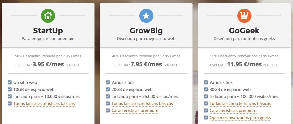 siteground - alojamiento web