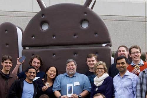 Steve Wozniak iPhone Android 2