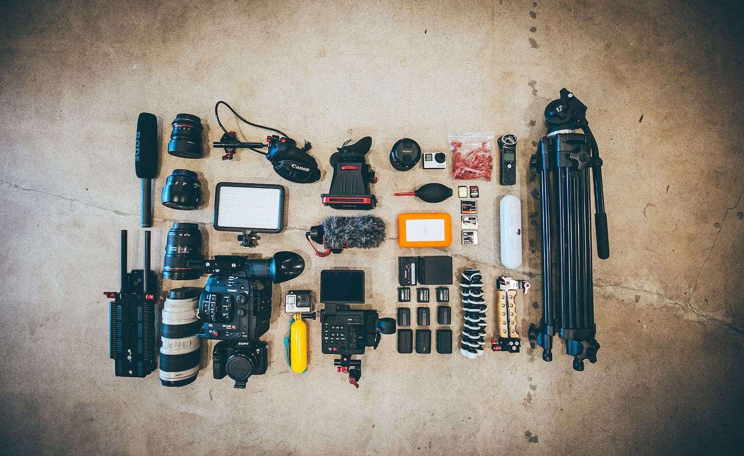 equipo fotografico